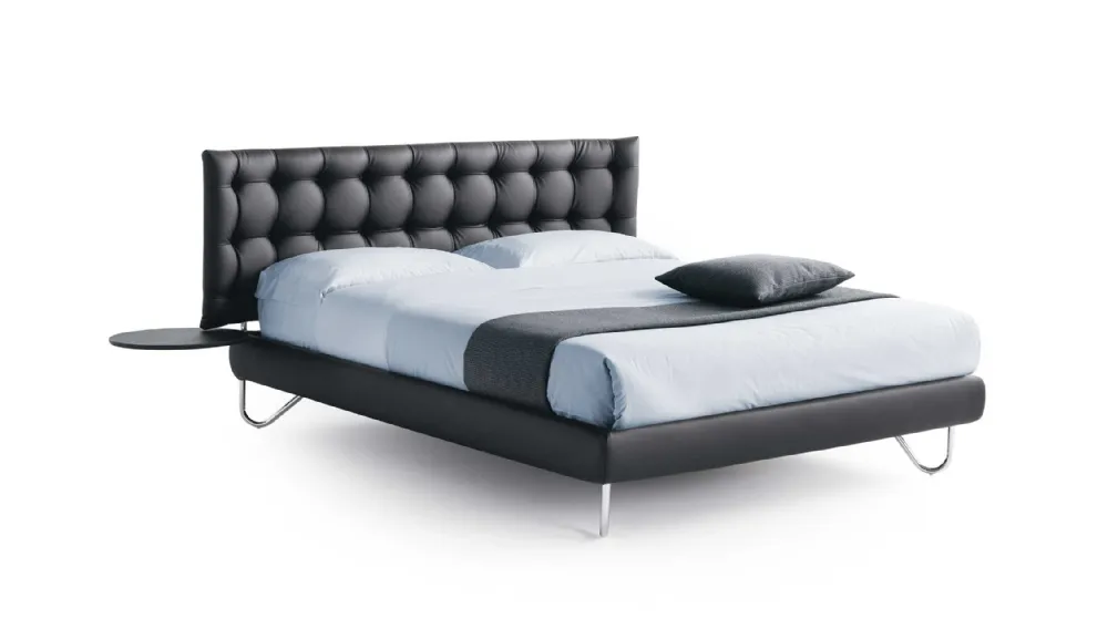 Letto imbottito Hug 05 Low di Noctis